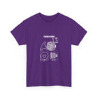 French Horn Blueprint T-Shirt