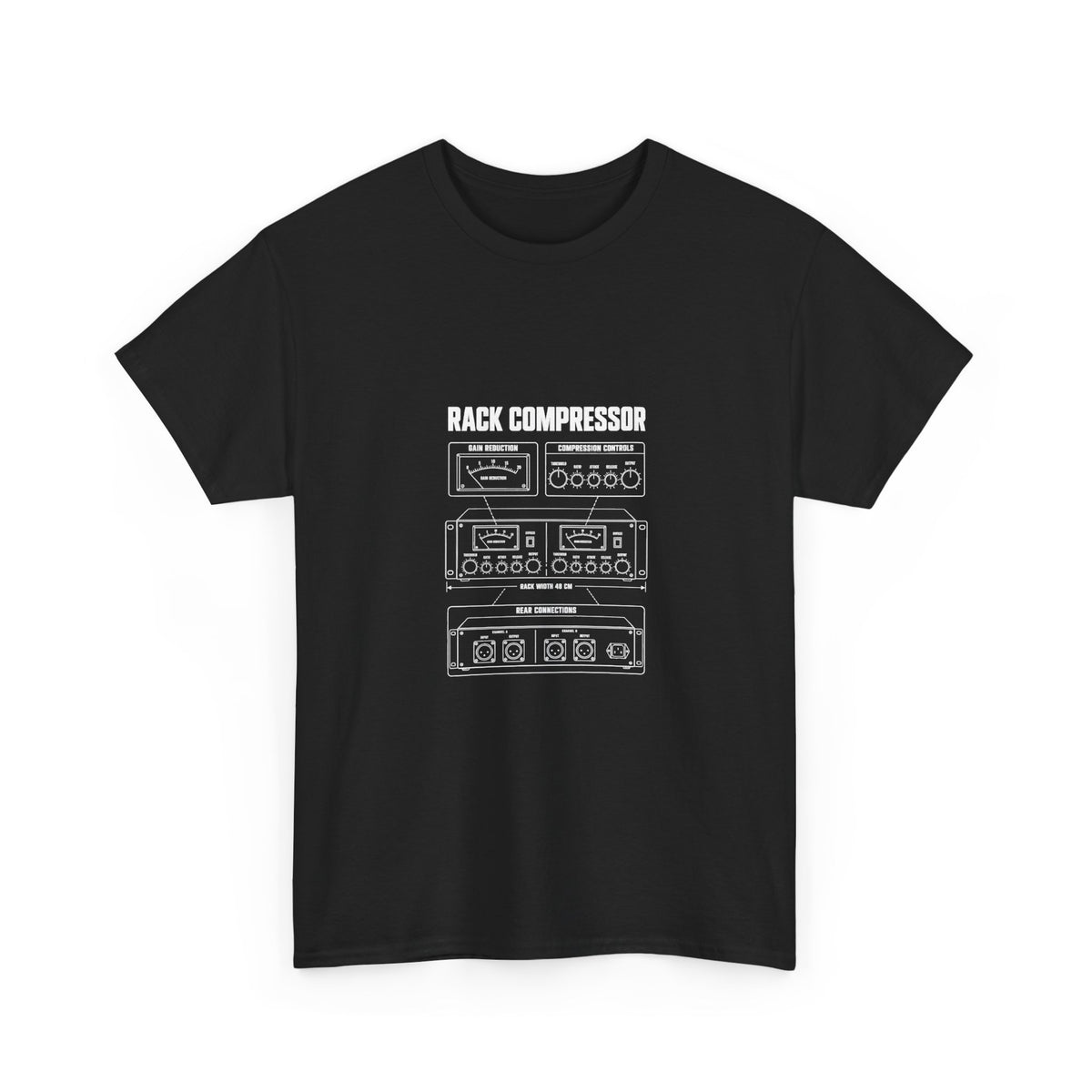 Rack Compressor Blueprint T-Shirt