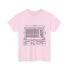 Analog Synthesizer Blueprint T-Shirt