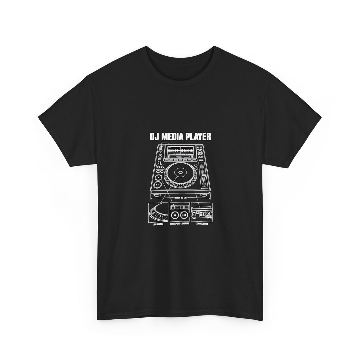 DJ Media Player Blueprint T‑Shirt