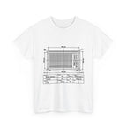 Analog Synthesizer Blueprint T-Shirt