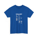 Bass Clarinet Blueprint T-Shirt