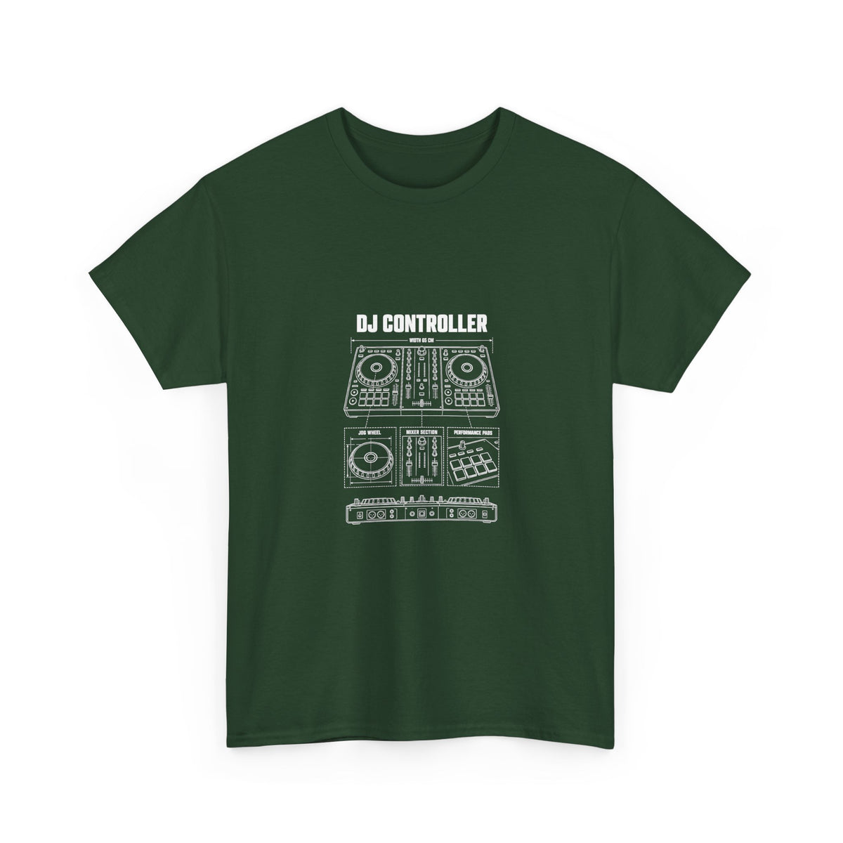 DJ Controller Blueprint T-Shirt