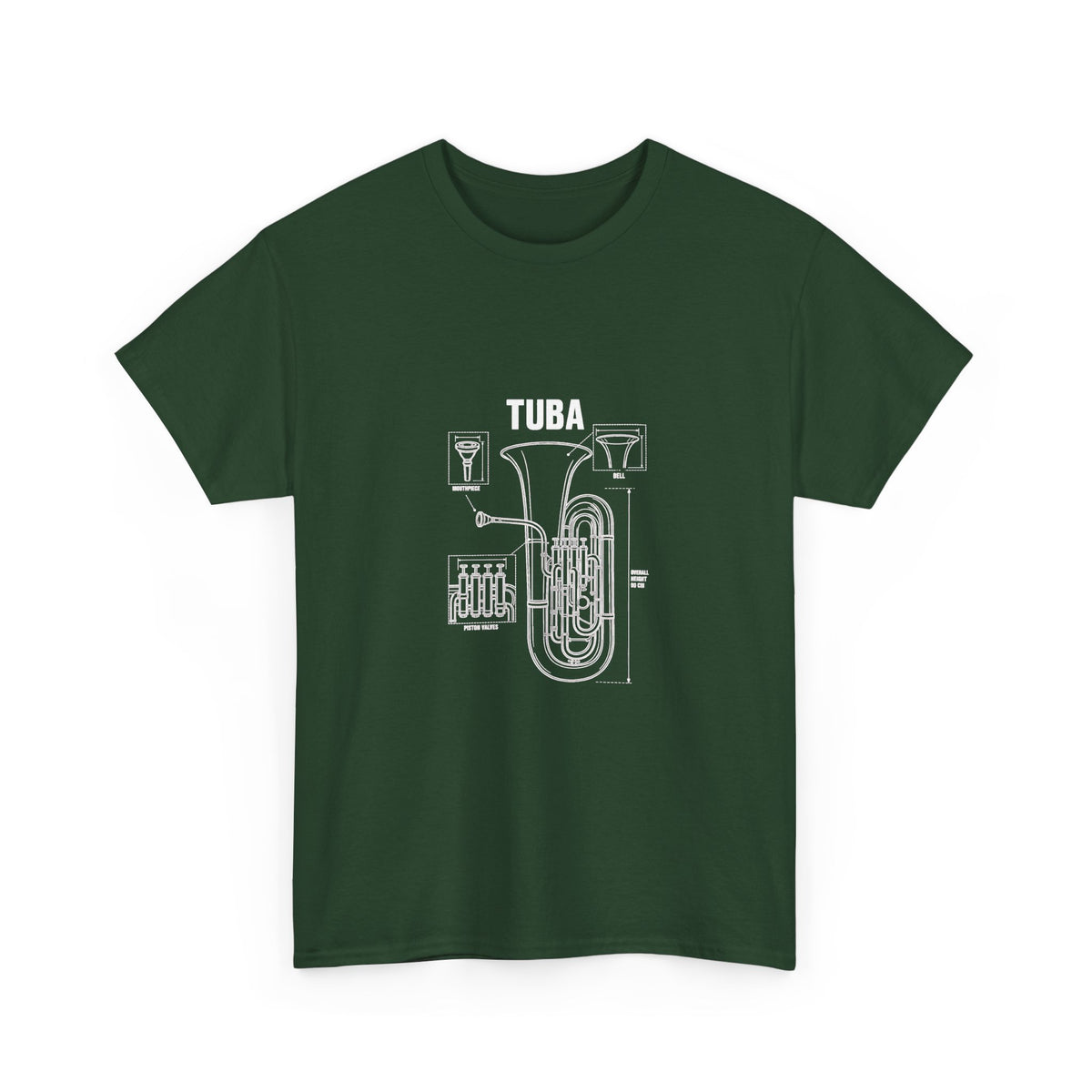 Tuba Blueprint T-Shirt