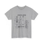 Acoustic Guitar Blueprint T-Shirt