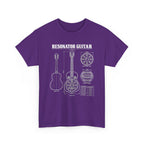 Resonator Guitar Blueprint T-Shirt