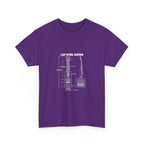 Lap Steel Guitar Blueprint T-Shirt