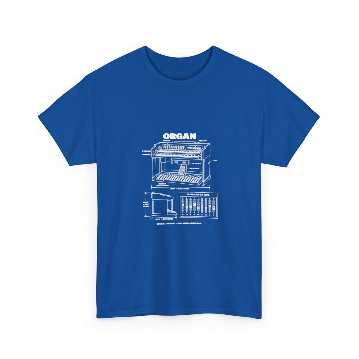 Organ Blueprint T-Shirt
