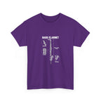 Bass Clarinet Blueprint T-Shirt