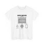 Guitar Amplifier Blueprint T-Shirt