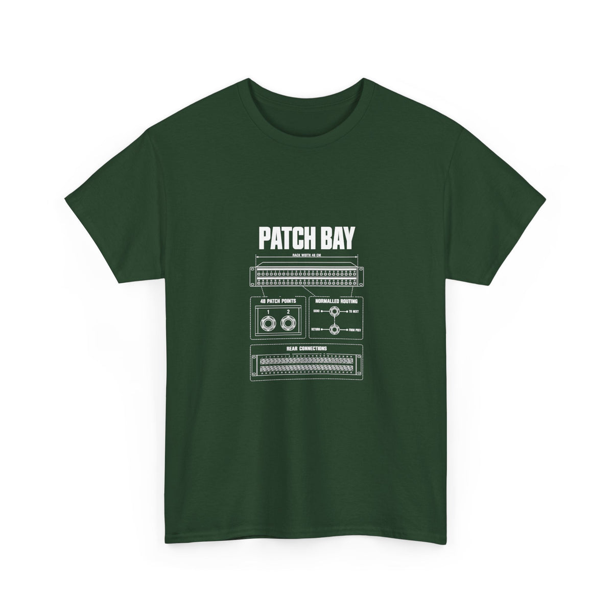 Patch Bay Blueprint T-Shirt