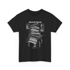 Grand Piano Blueprint T-Shirt