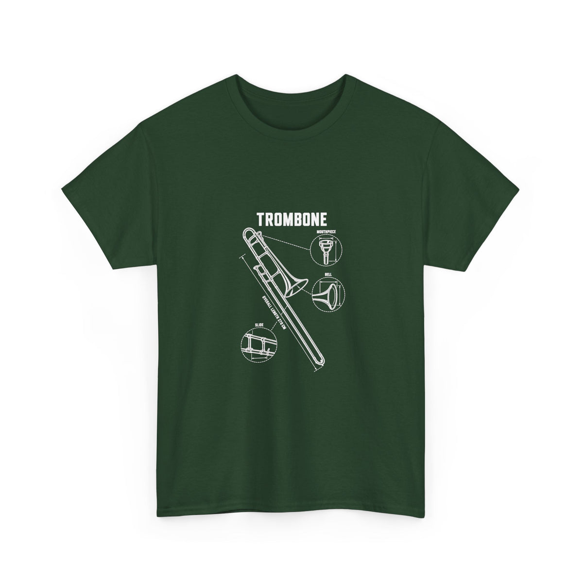 Trombone Blueprint T-Shirt