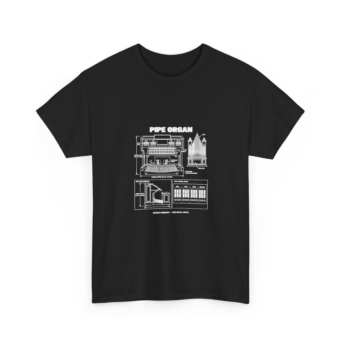 Organ Blueprint T-Shirt