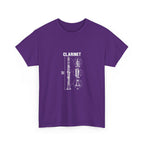 Clarinet Blueprint T-Shirt