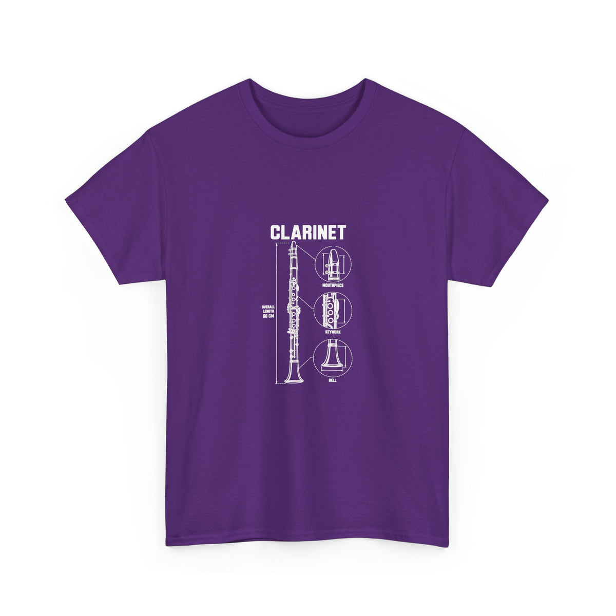 Clarinet Blueprint T-Shirt