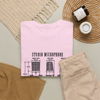 Studio Microphone Blueprint T-Shirt