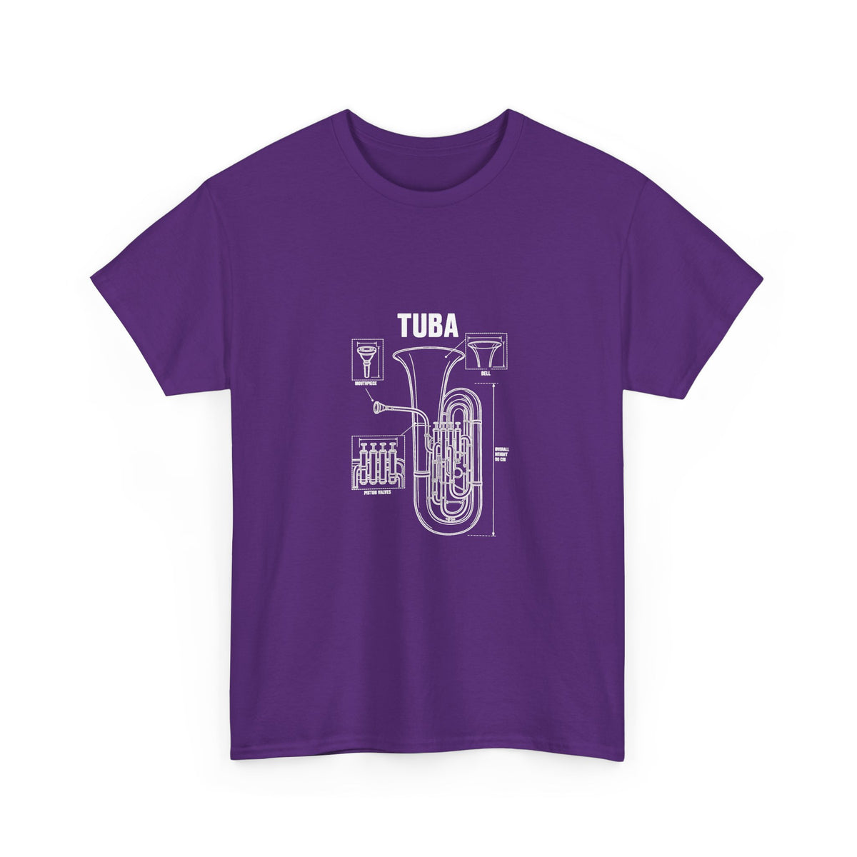 Tuba Blueprint T-Shirt