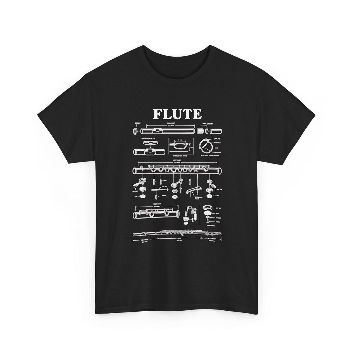 Flute Blueprint T-Shirt