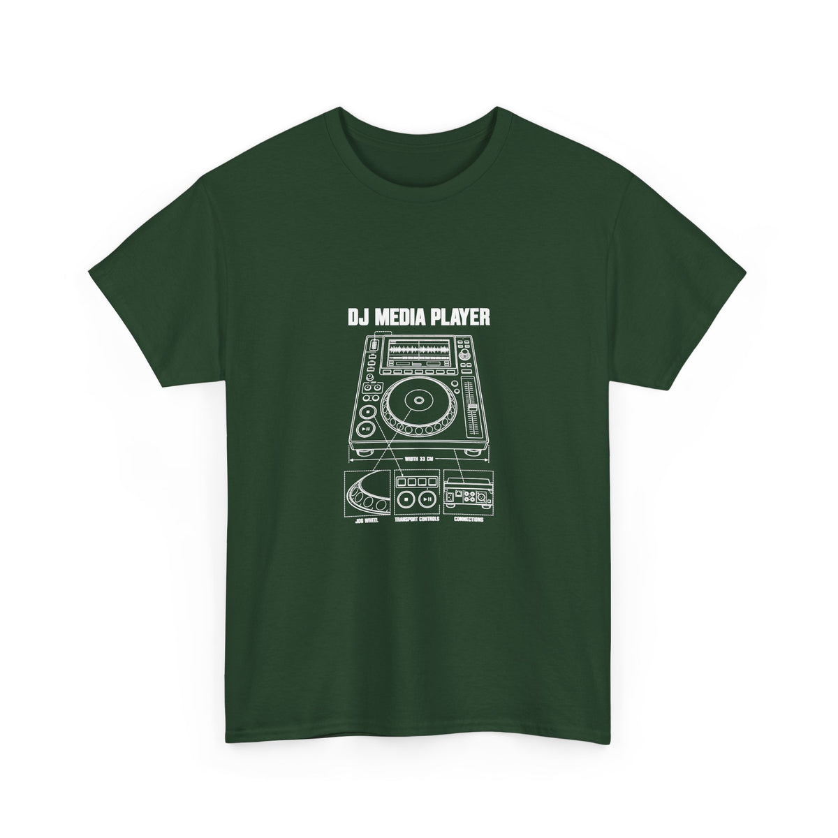 DJ Media Player Blueprint T‑Shirt