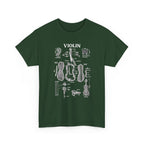 Violin Blueprint T-Shirt