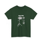 Crash Cymbal Blueprint T-Shirt