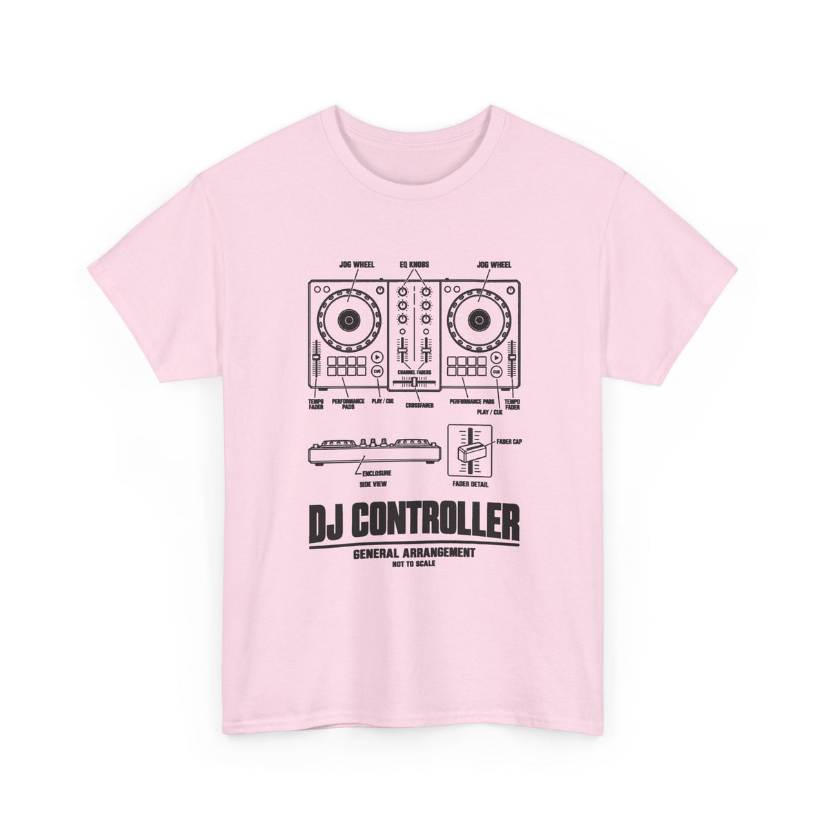 DJ Controller Blueprint T-Shirt