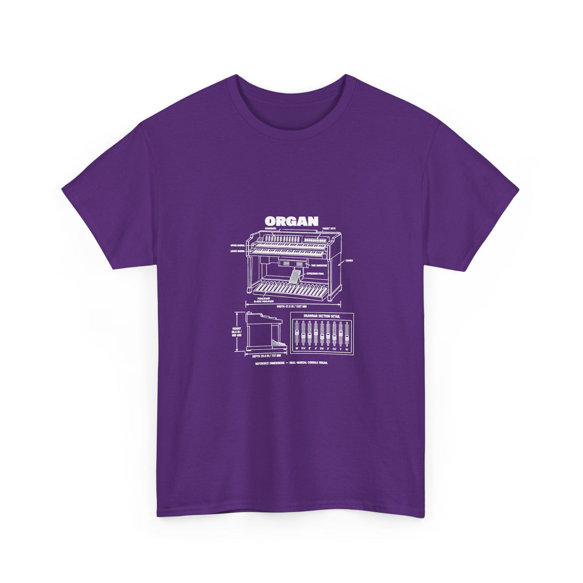 Organ Blueprint T-Shirt