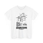 Grand Piano Blueprint T-Shirt