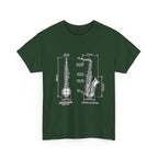 Saxophone Blueprint T-Shirt