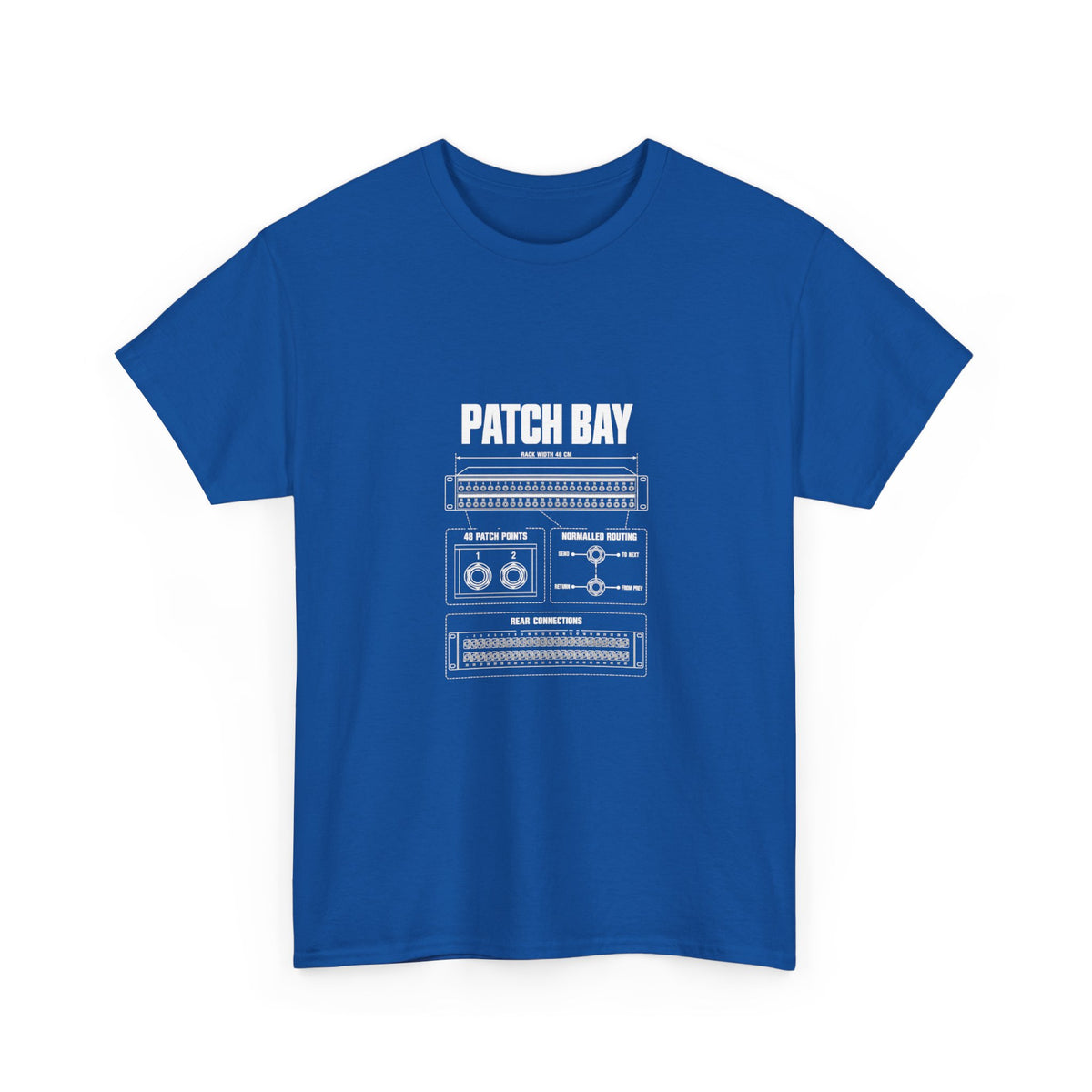 Patch Bay Blueprint T-Shirt