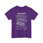 Analog Synthesizer Blueprint T-Shirt