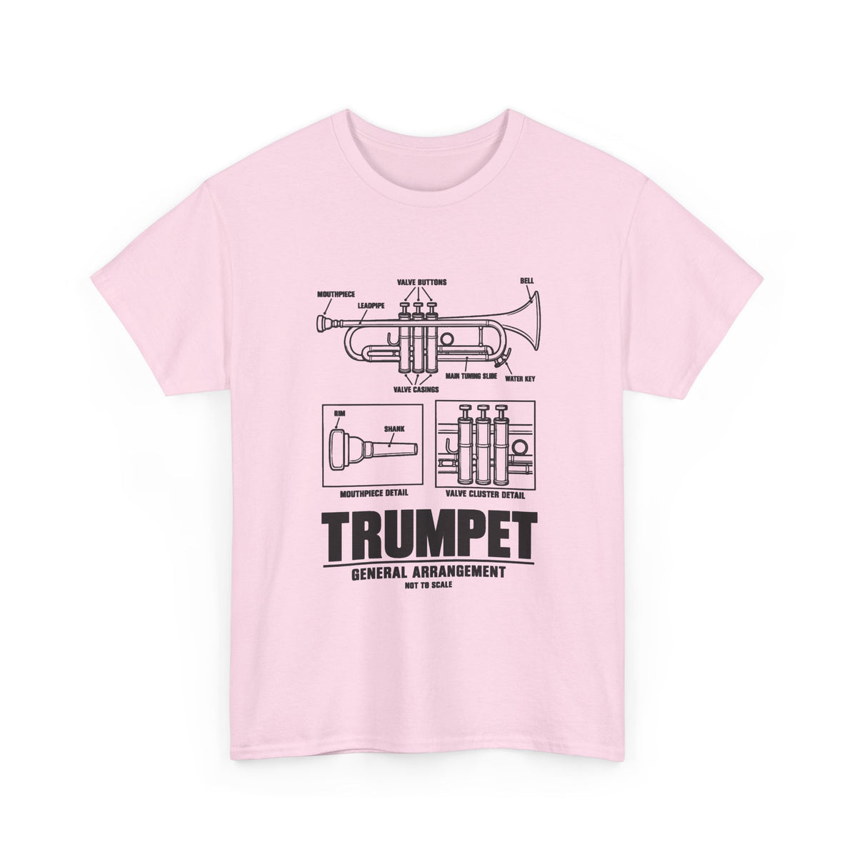 Trumpet Blueprint T-Shirt