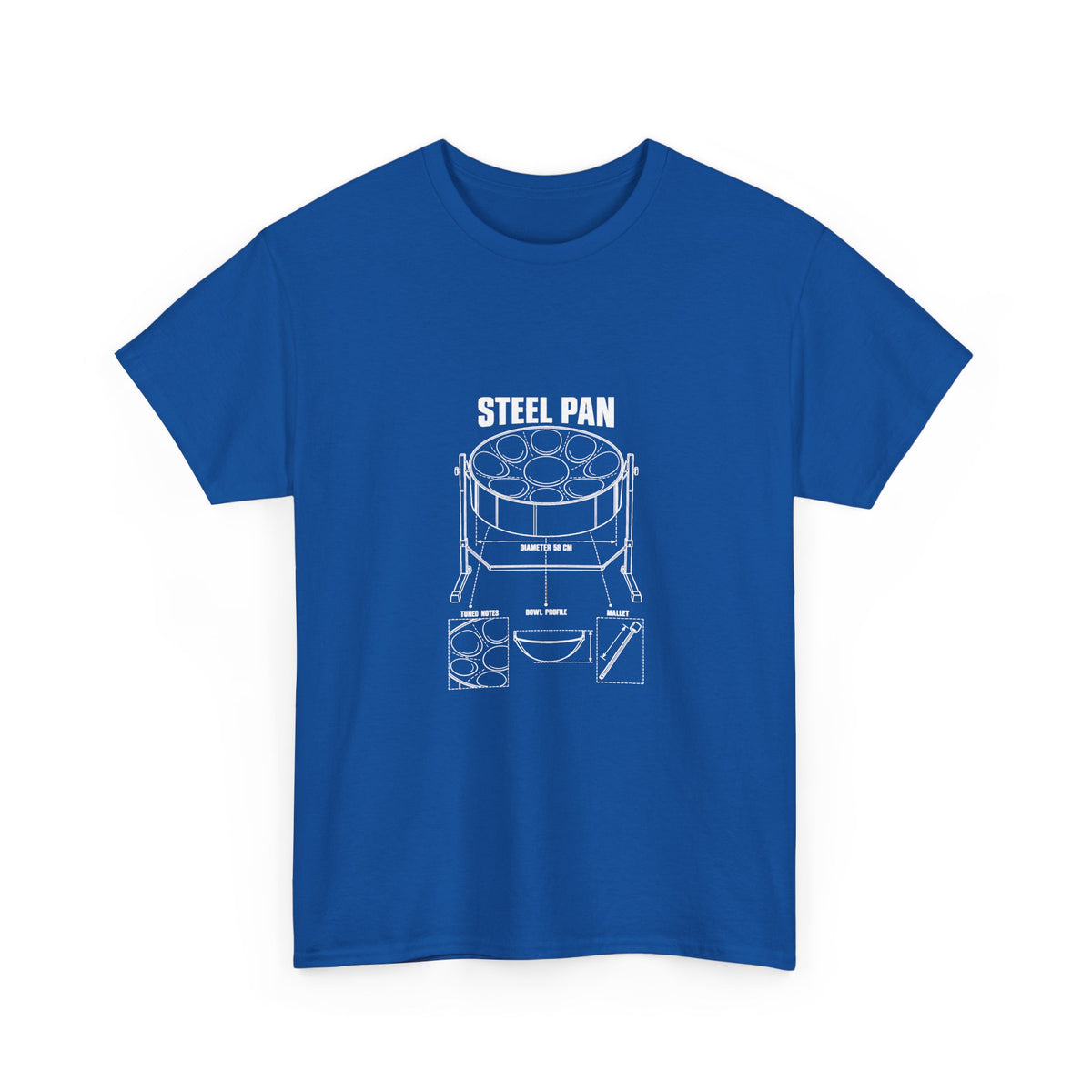 Steel Pan Blueprint T-Shirt