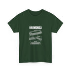 Harmonica Blueprint T-Shirt