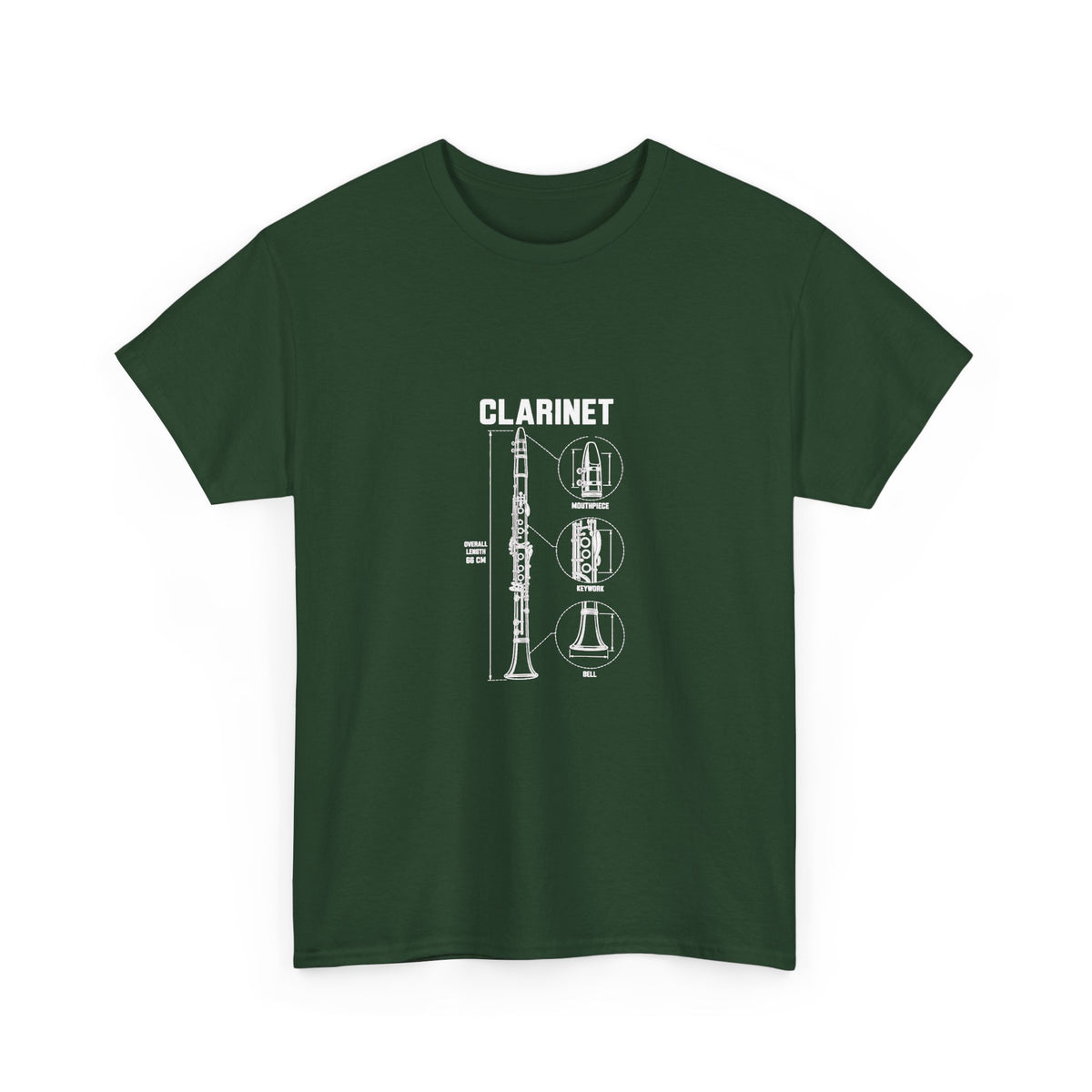 Clarinet Blueprint T-Shirt