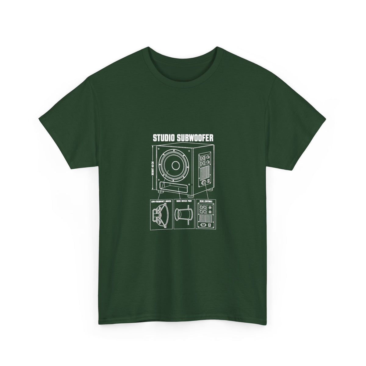 Studio Subwoofer Blueprint T-Shirt