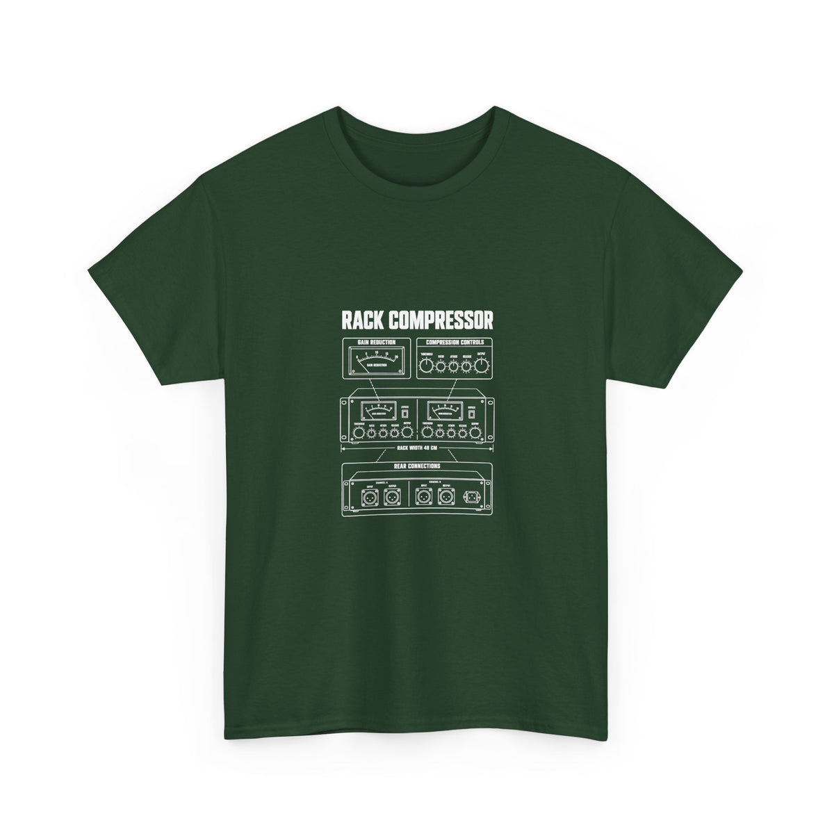 Rack Compressor Blueprint T-Shirt