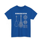 Resonator Guitar Blueprint T-Shirt