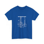 Hollow Body Guitar Blueprint T‑Shirt