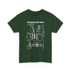 Baritone Electric Guitar Blueprint T-Shirt