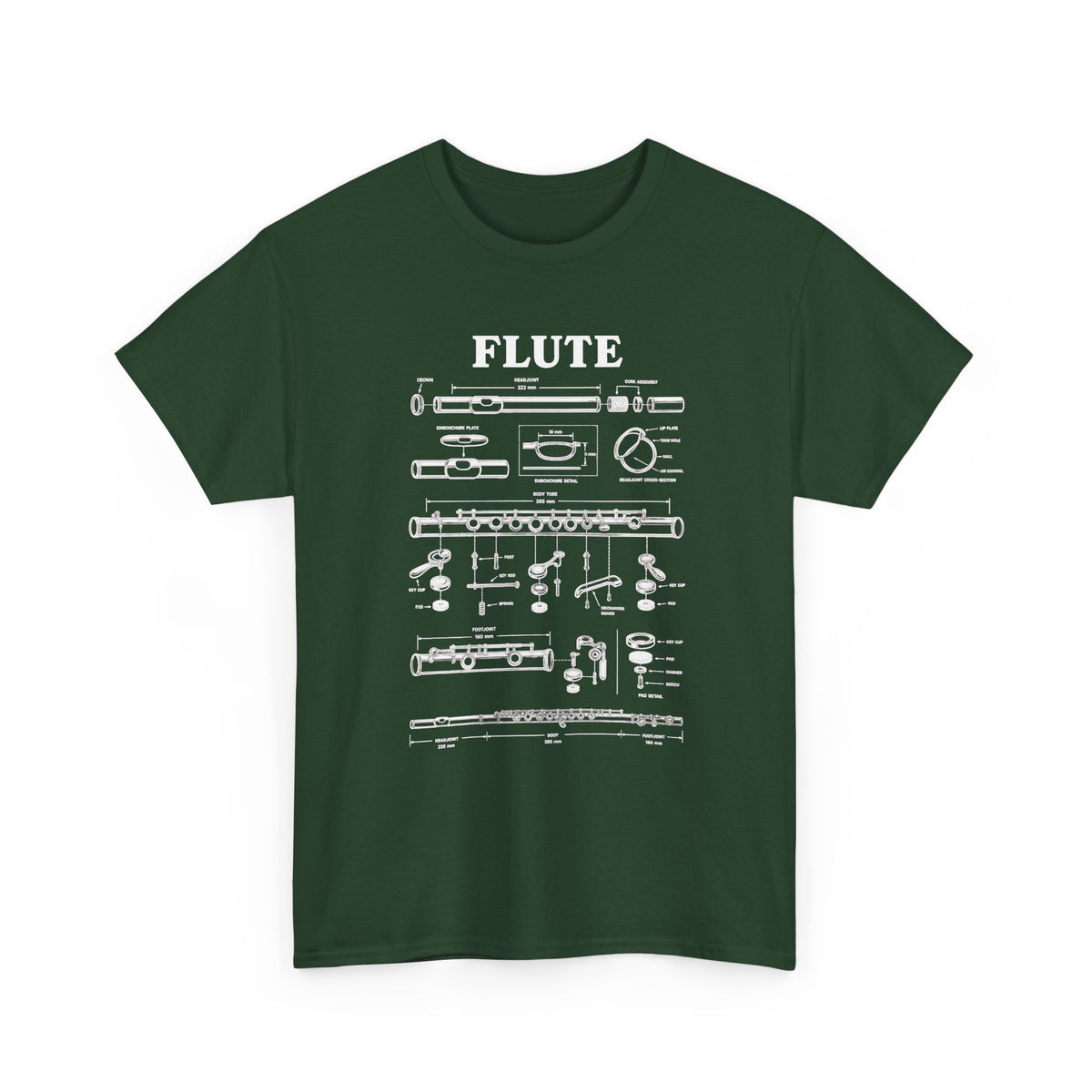 Flute Blueprint T-Shirt