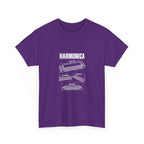 Harmonica Blueprint T-Shirt