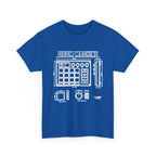 Drum Machine Blueprint T-Shirt