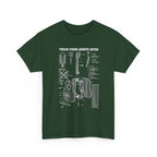 Acoustic Guitar Blueprint T-Shirt