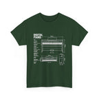 Digital Piano Blueprint T-Shirt