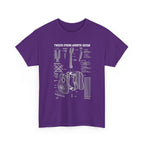 Acoustic Guitar Blueprint T-Shirt