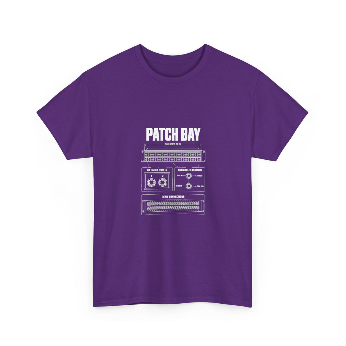 Patch Bay Blueprint T-Shirt