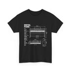 Digital Piano Blueprint T-Shirt