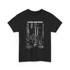 Electric Bass Guitar Blueprint T-Shirt